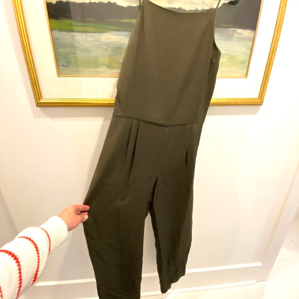 Olive Green Women's Jumpsuit